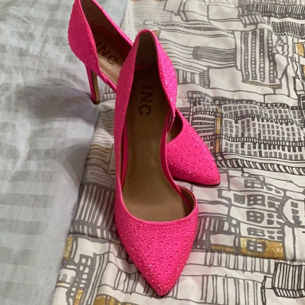 INC International Concepts Women's Pink Heels